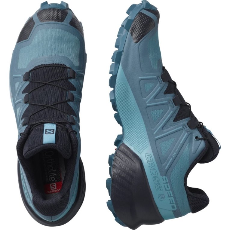 Tenis Para Trail Running Salomon Speedcross 5 Mujer Azules | MX HNDX504